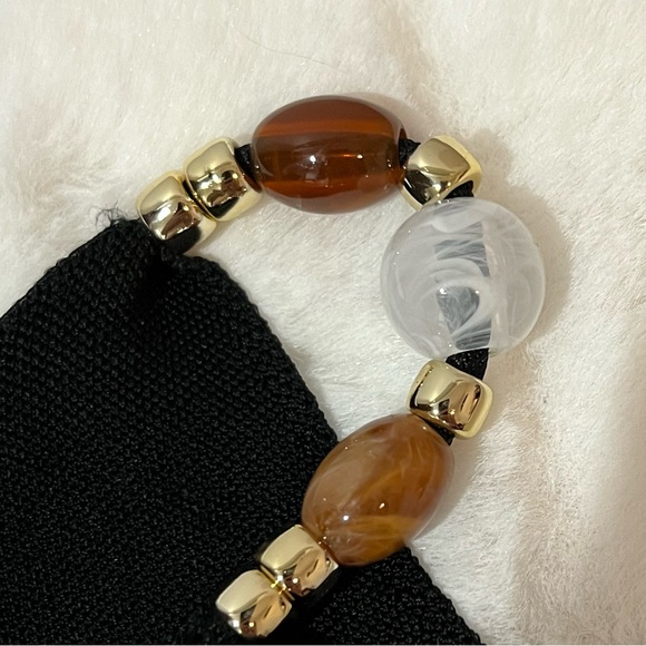 NWOT Maje Black Tank Top With Beaded Straps—with some pilling - Picture 8 of 16